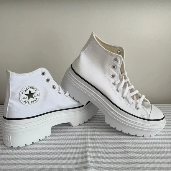 Converse NEW Women's Chuck Taylor All Star Lugged Platform Hi Top Shoe Size 10 - Picture 6 of 10